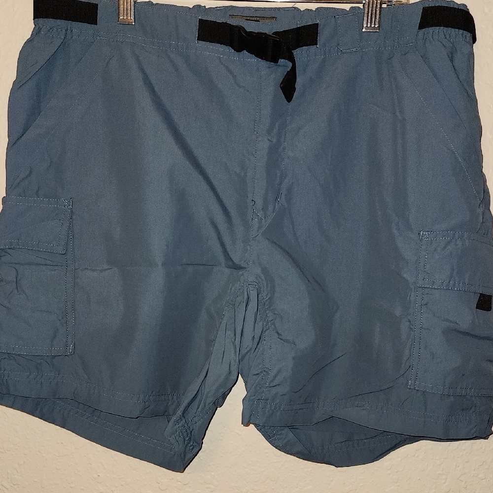 REI Blue Cargo Shorts Lightweight Adjustable